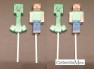 513sp Crafty Mine Dude Chocolate or Hard Candy Lollipop Mold 513sp Crafty Mine Dude Chocolate or Hard Candy Lollipop Mold